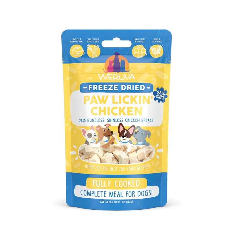 Weruva Paw Lickin' Chicken Freeze Dried Dog Food