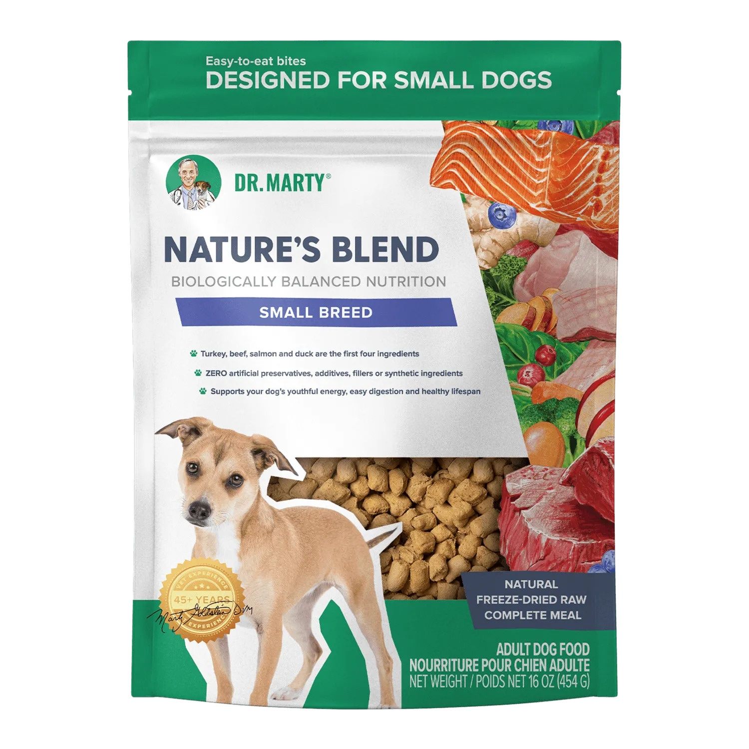Dr. Marty Nature's Blend Small Breed Dog Food, Size: 6oz