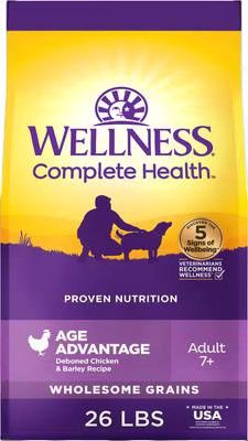 Wellness Complete Health Natural Senior Health Recipe Dry Dog Food, Size: 26lb