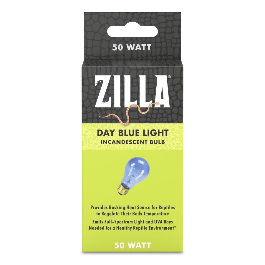 Zilla Day Blue Light Incandescent Bulb, Power: 50w
