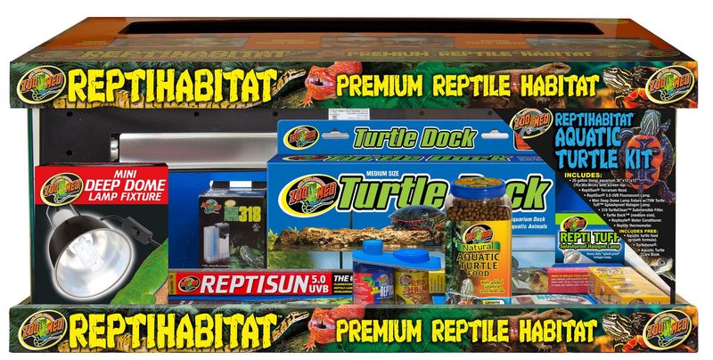 Zoo Med ReptiHabitat™ Aquatic Turtle Kit