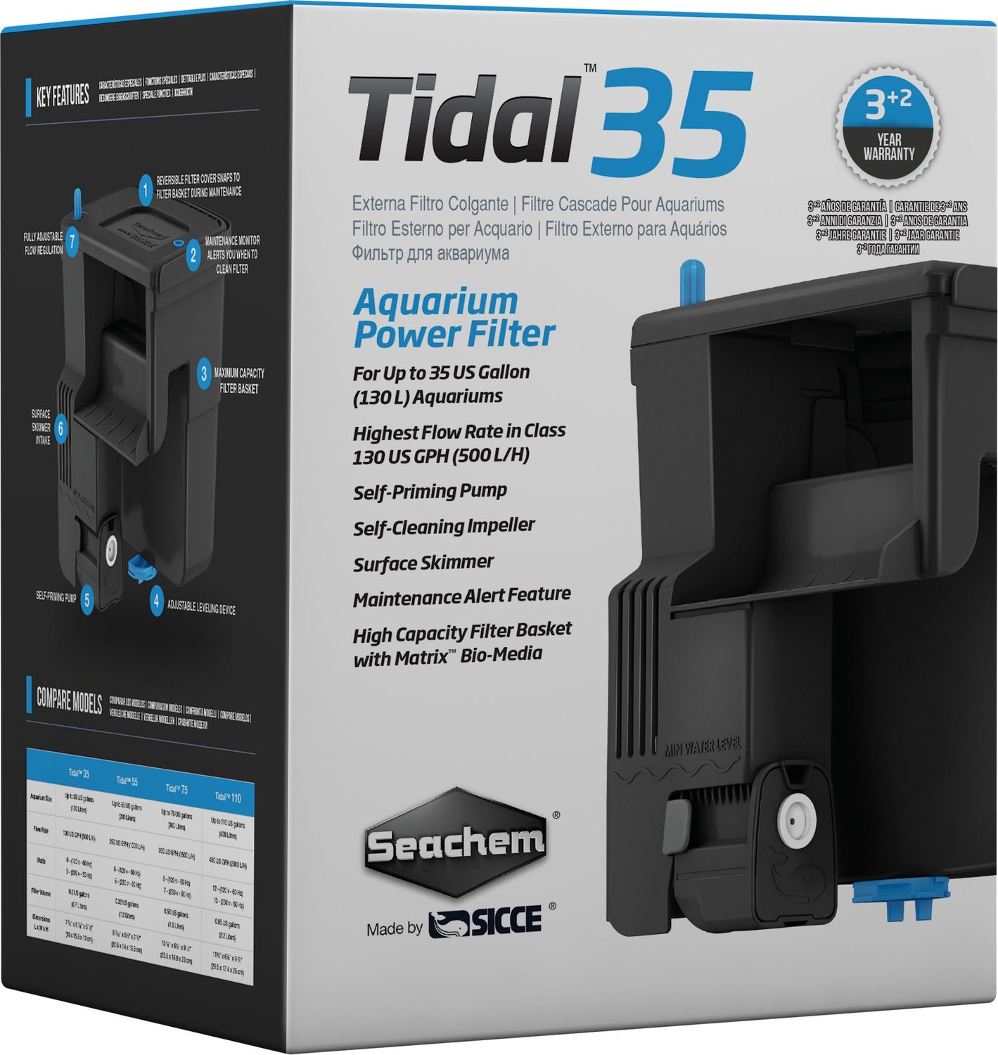 SeaChem Tidal 35 Power Filter