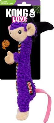 Kong Halloween Luvs Mouse Plush Cat Toy with Catnip, Purple