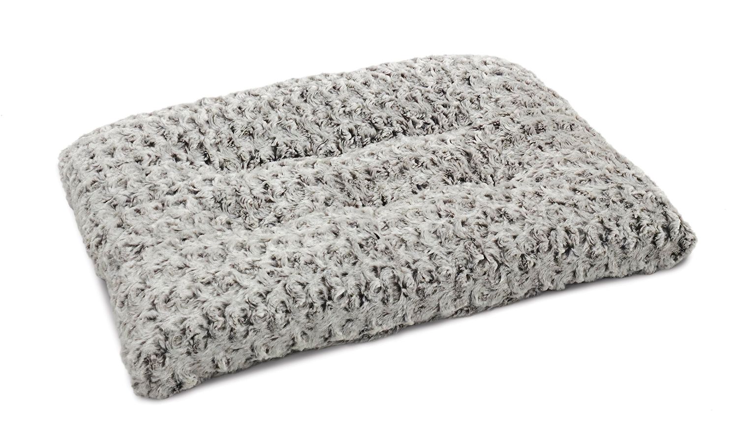 MidWest Homes for Pets Quiet Time Ombre Swirl Fur Dog &amp; Cat Bed, Color: Frosted Sable, Size: 24"
