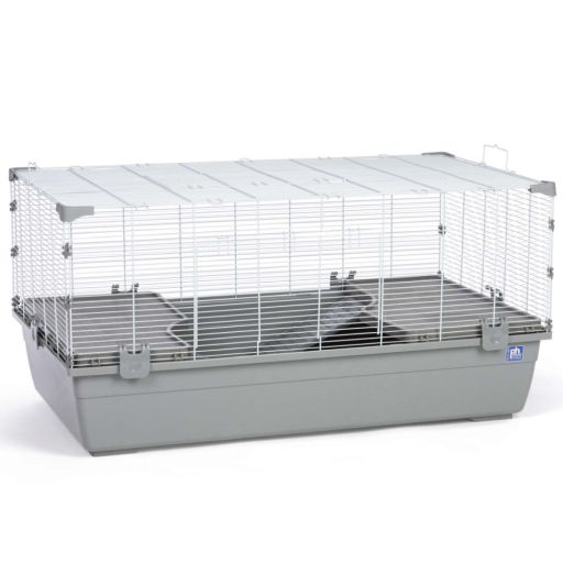 Prevue Pet Universal Small Animal Ranch Home Gray &amp; White