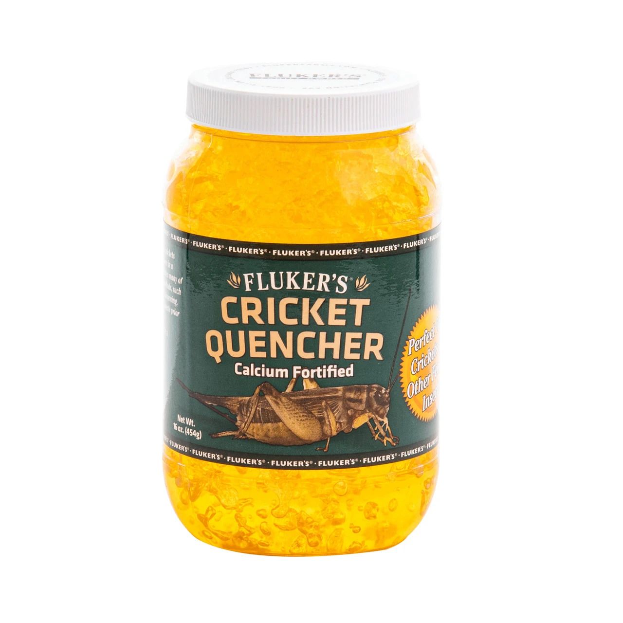 Fluker s Cricket Quencher Calcium Fortified Insect Water Supplement, Package Size: 16oz