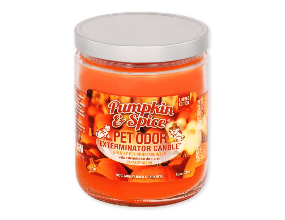 Pet Odor Exterminator - Pumpkin &amp; Spice Fragrance, Type: Candle 13oz