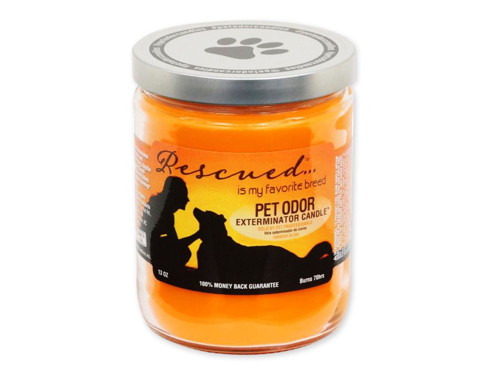 Pet Odor Exterminator - Rescued Fragrance, Type: Candle 13oz
