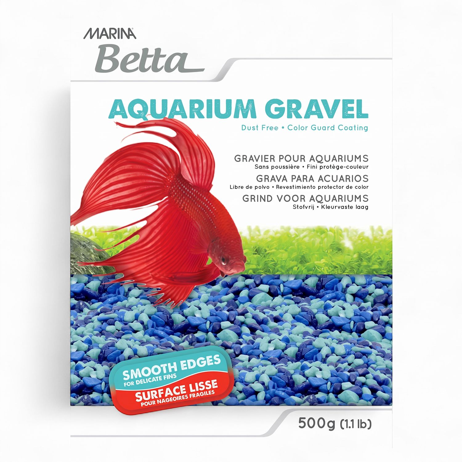 Marina Decorative Gravel Blue 1 lb