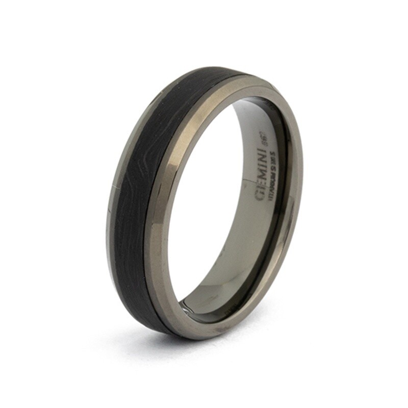 Ring Rota black carbon maat 62