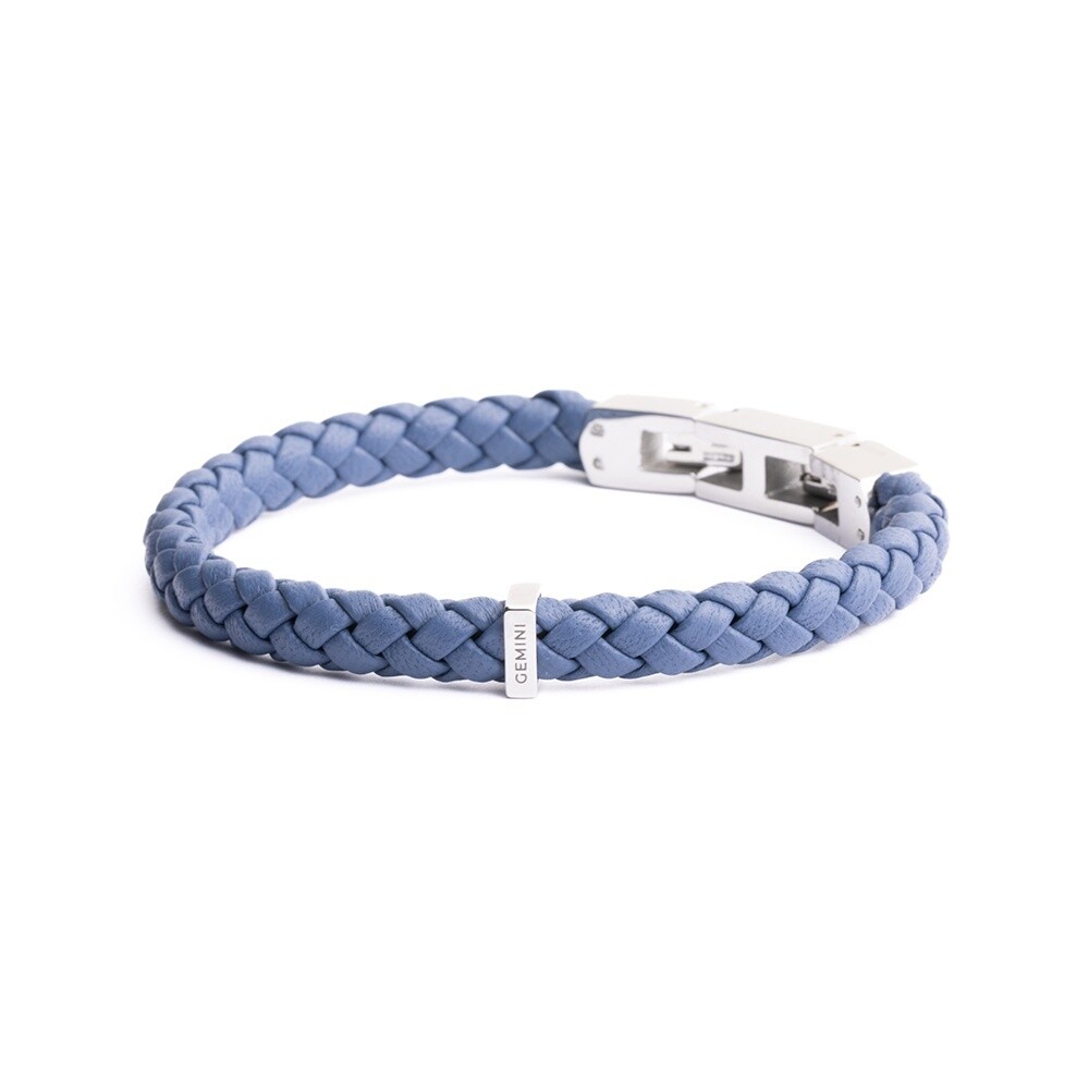 Herenarmband UNA light blue XS-S