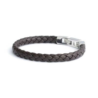 Herenarmband UNA brown M-L