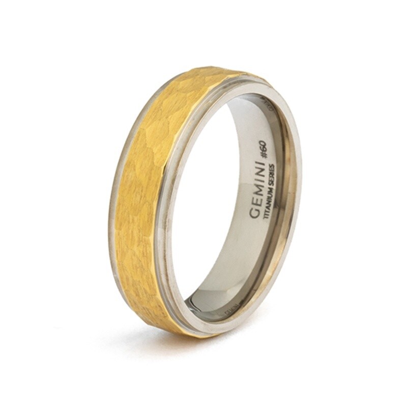 Ring Duplus Silver Gold 64
