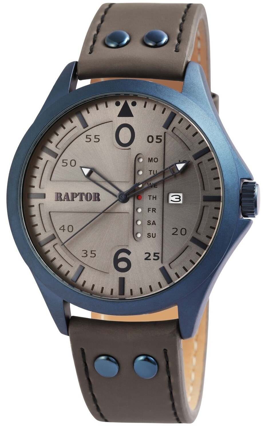 Raptor herenhorloge 'Damir' Grau