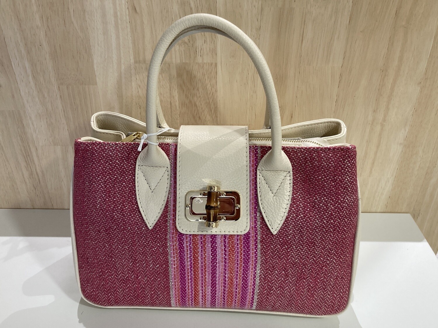Handtas &#39;Pamela&#39; Beige/Roze