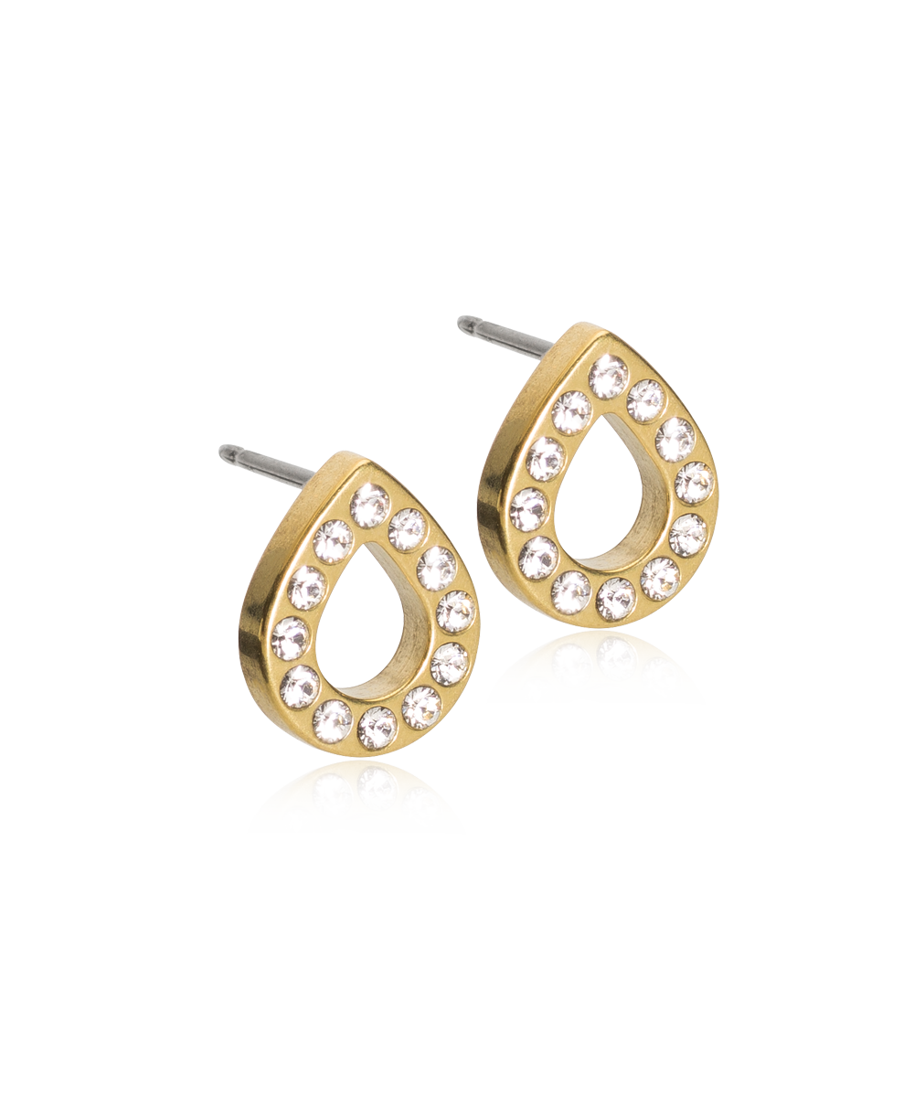 GT Brilliance Drop Hollow 10 mm, Crystal