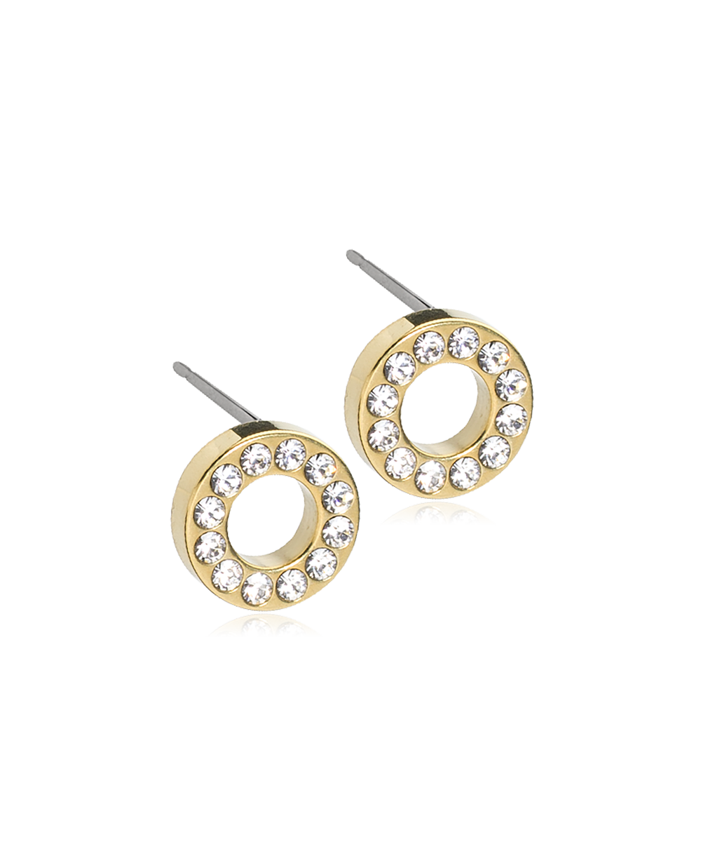 GT Brilliance Puck Hollow 8 mm, Crystal