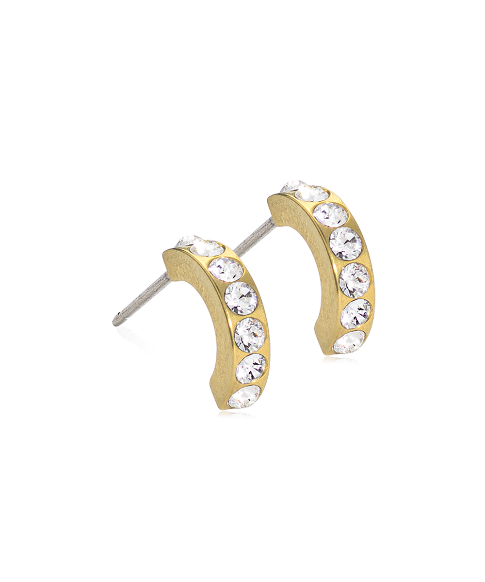 GT Pendant Brilliance Curved 10 mm, Crystal