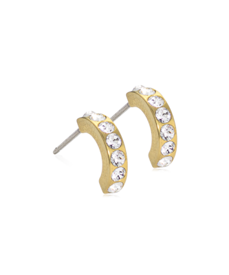 GT Pendant Brilliance Curved 10 mm. Crystal