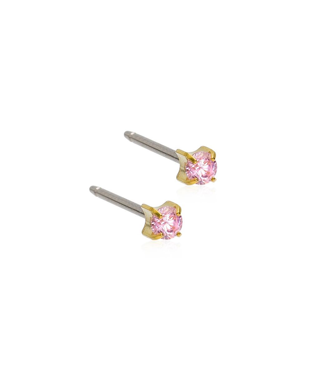 GT Tiffany 3 mm, CZ Light rose
