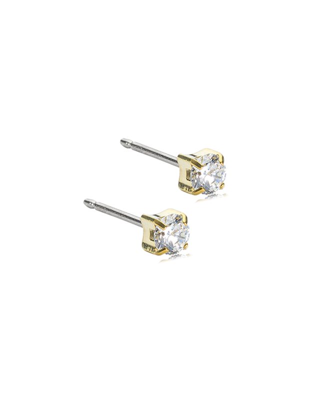 GT Tiffany 4 mm. CZ White