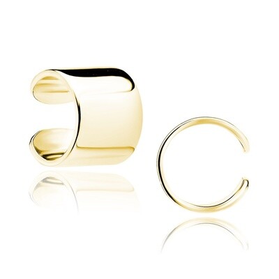 Earcuff breed gold plated