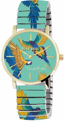 Horloge Raptor Frida Kahlo papegaai