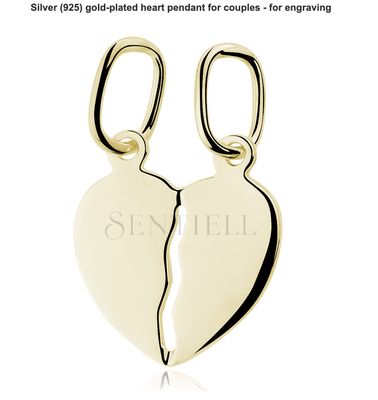 Breekhartje GoldPlated 13332