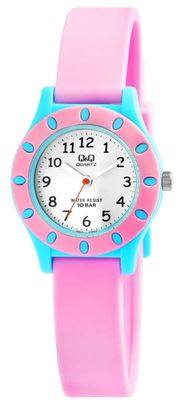 Kinderhorloge Q&amp;Q Roze/Lichtblauw