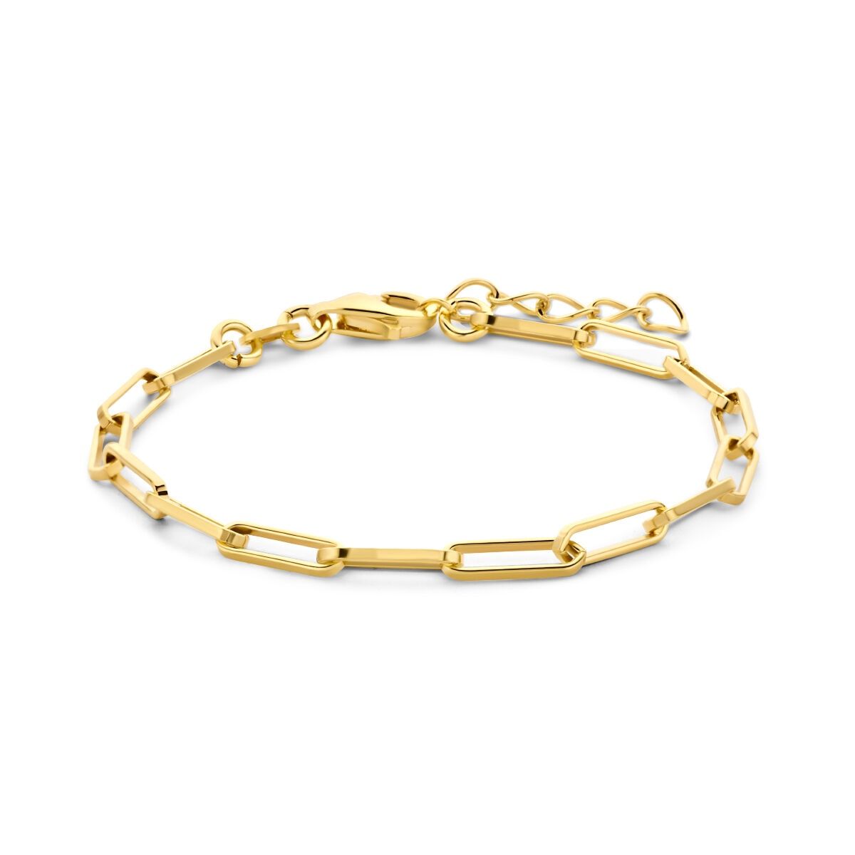 Armband Paperclip 15,5mm+2,5 3mm G