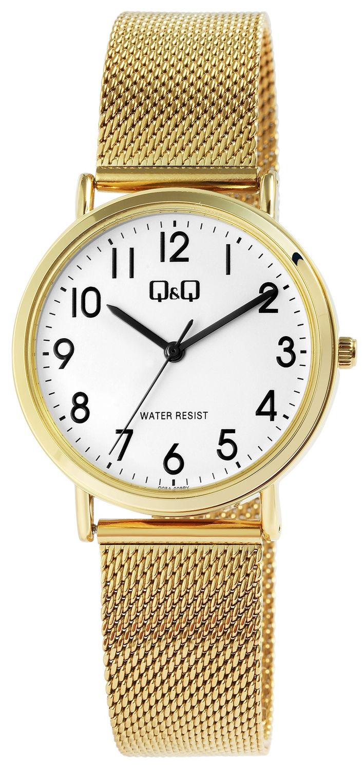 Q&amp;Q unisex horloge met Milanese armband Q05A-009PY