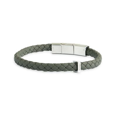 Armband Leder Una Green M-L