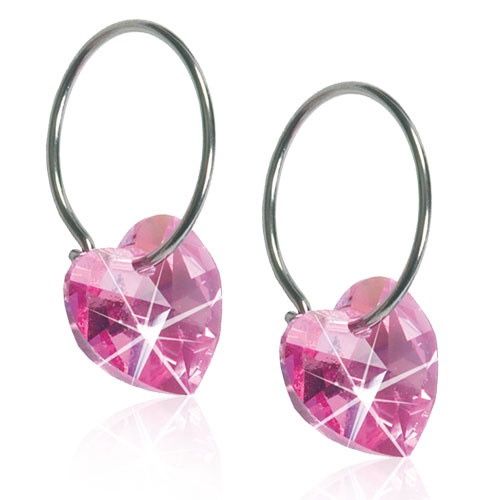 NT Heart 10 mm, Rose