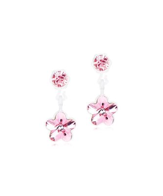 MP Pendant Flower 4/6 mm. Light rose