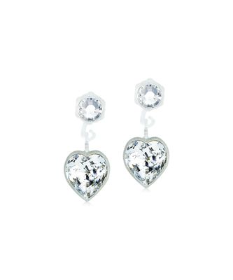 MP Pendant Heart 4/6 mm. Crystal