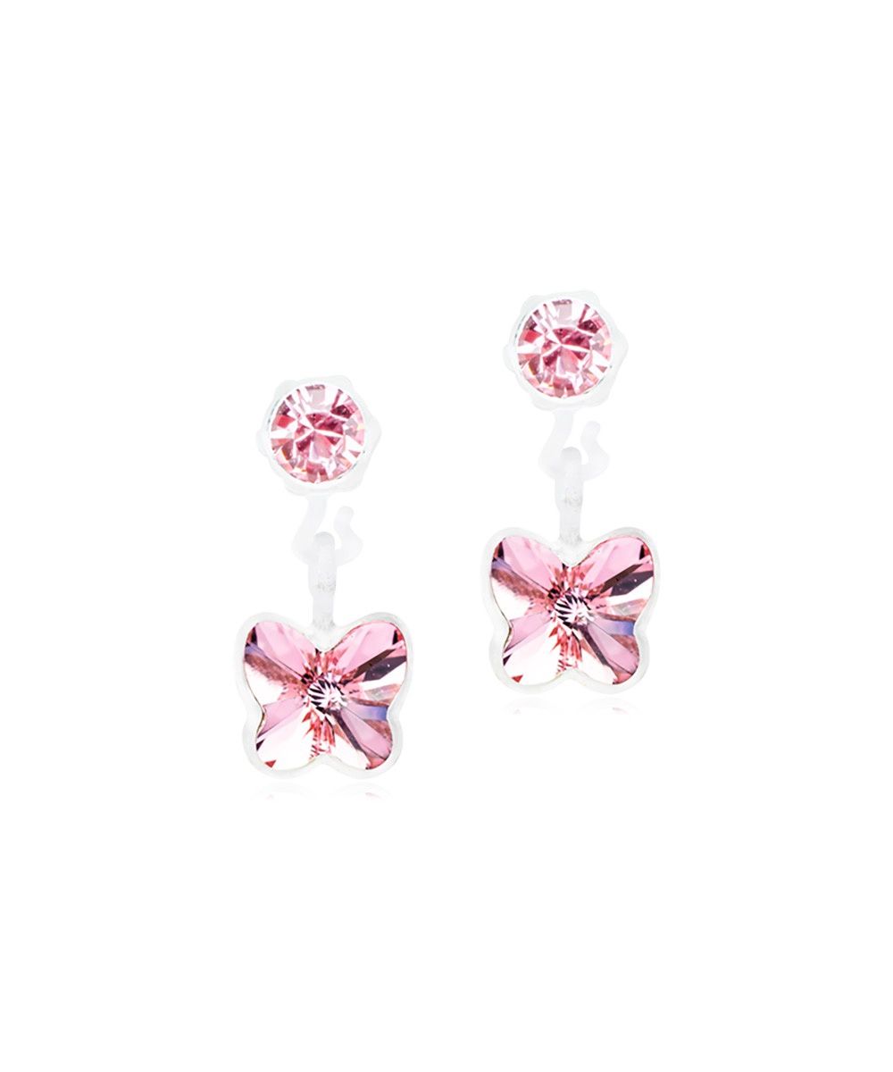 MP Pendant Butterfly 4/5 mm, Light rose