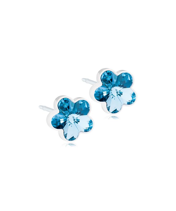 MP Flower 6 mm, Aquamarine