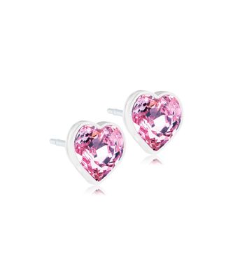 MP Heart 6 mm. Light rose