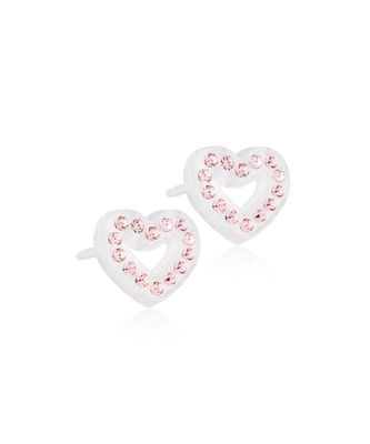 MP Brilliance Heart Hollow  10 mm. Light rose