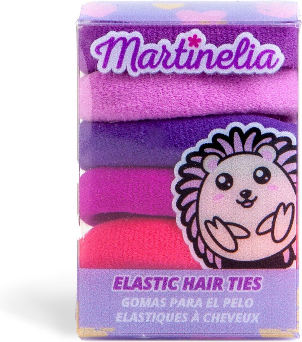 Martinelia haarelastiekjes My Best Friends, Kleur: Paars