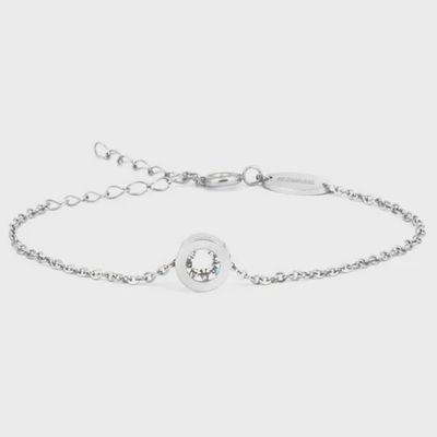 Armband Bezel 8mm Crystal Blomdahl