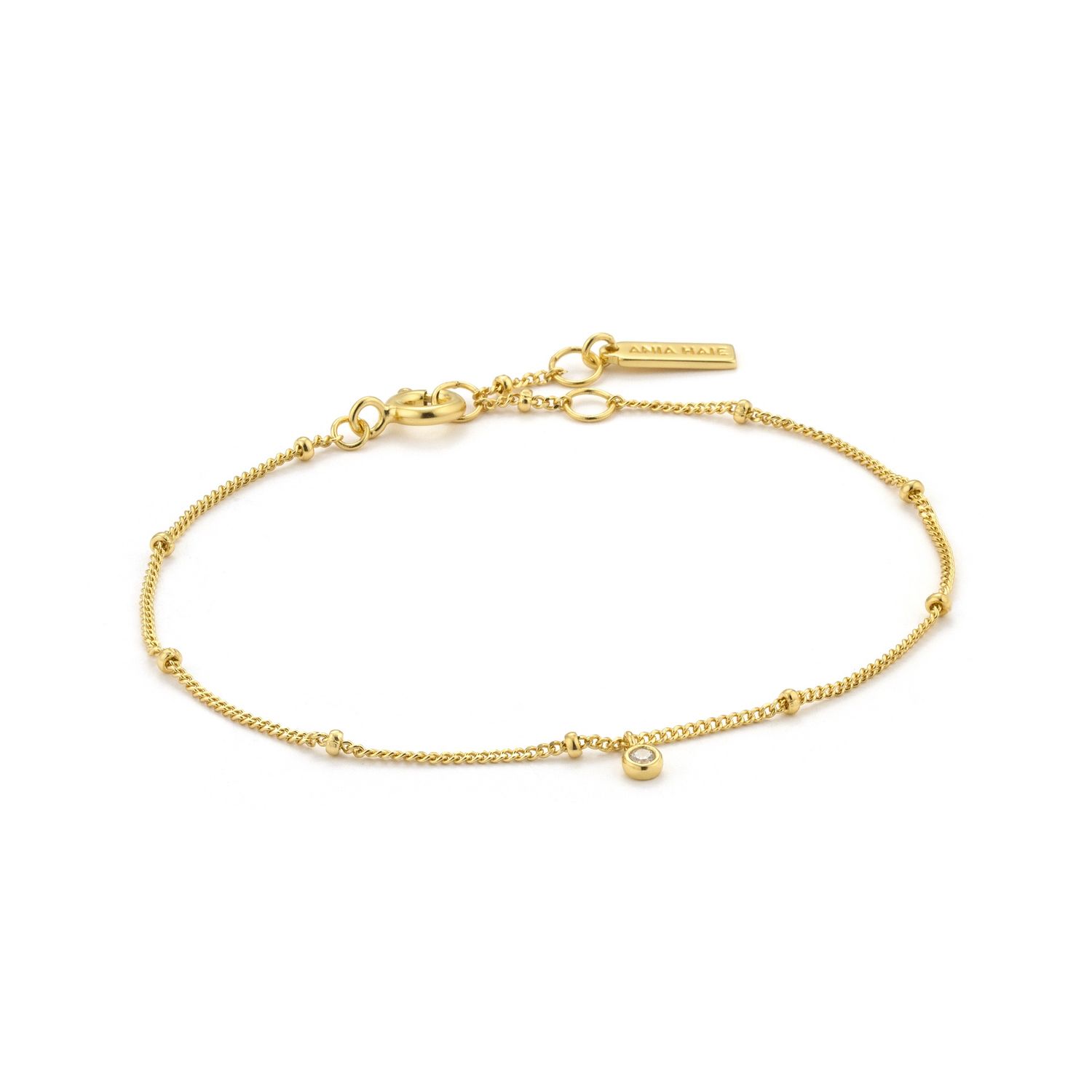 SHIMMER SINGLE STUD BRACELET