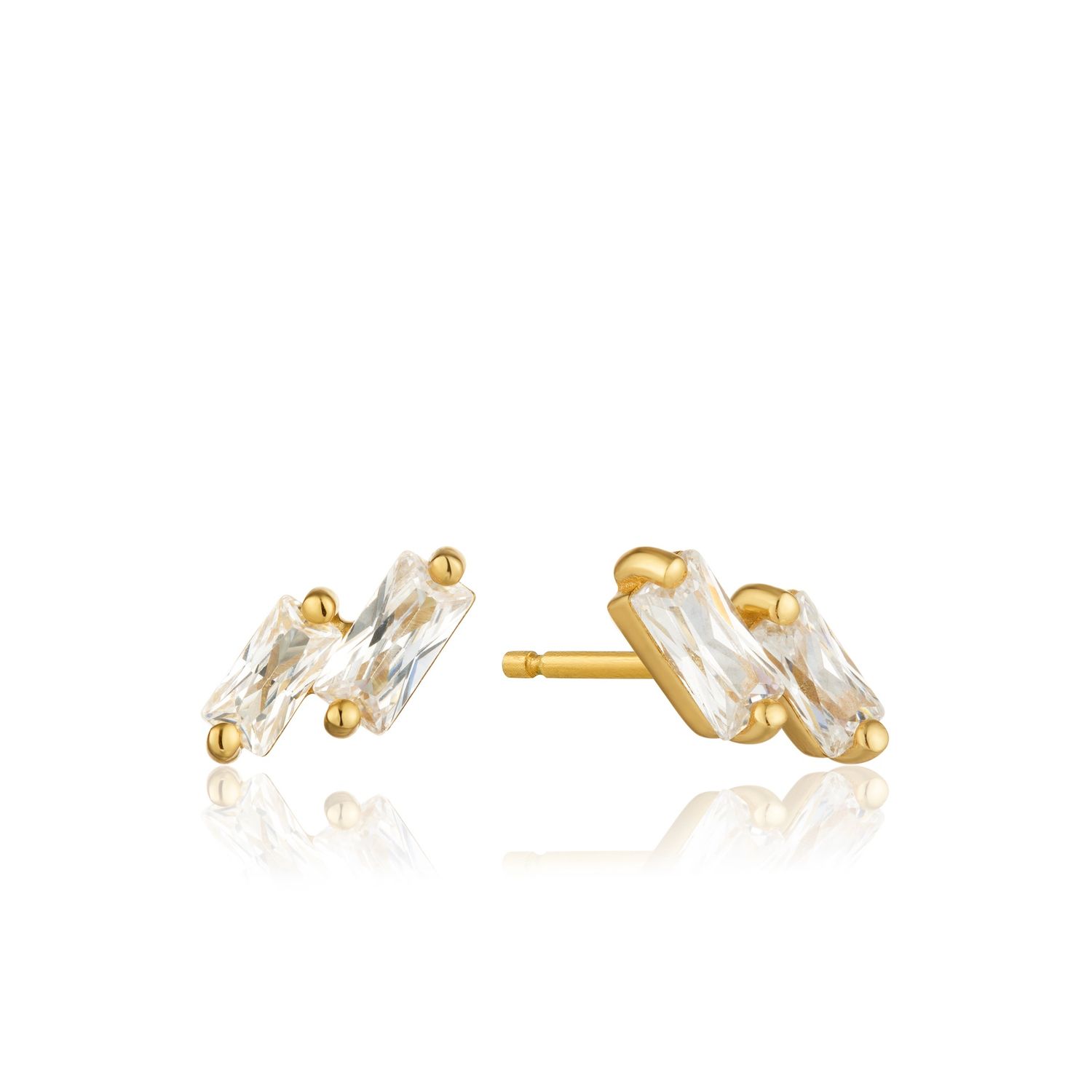GLOW STUD EARRINGS Gold