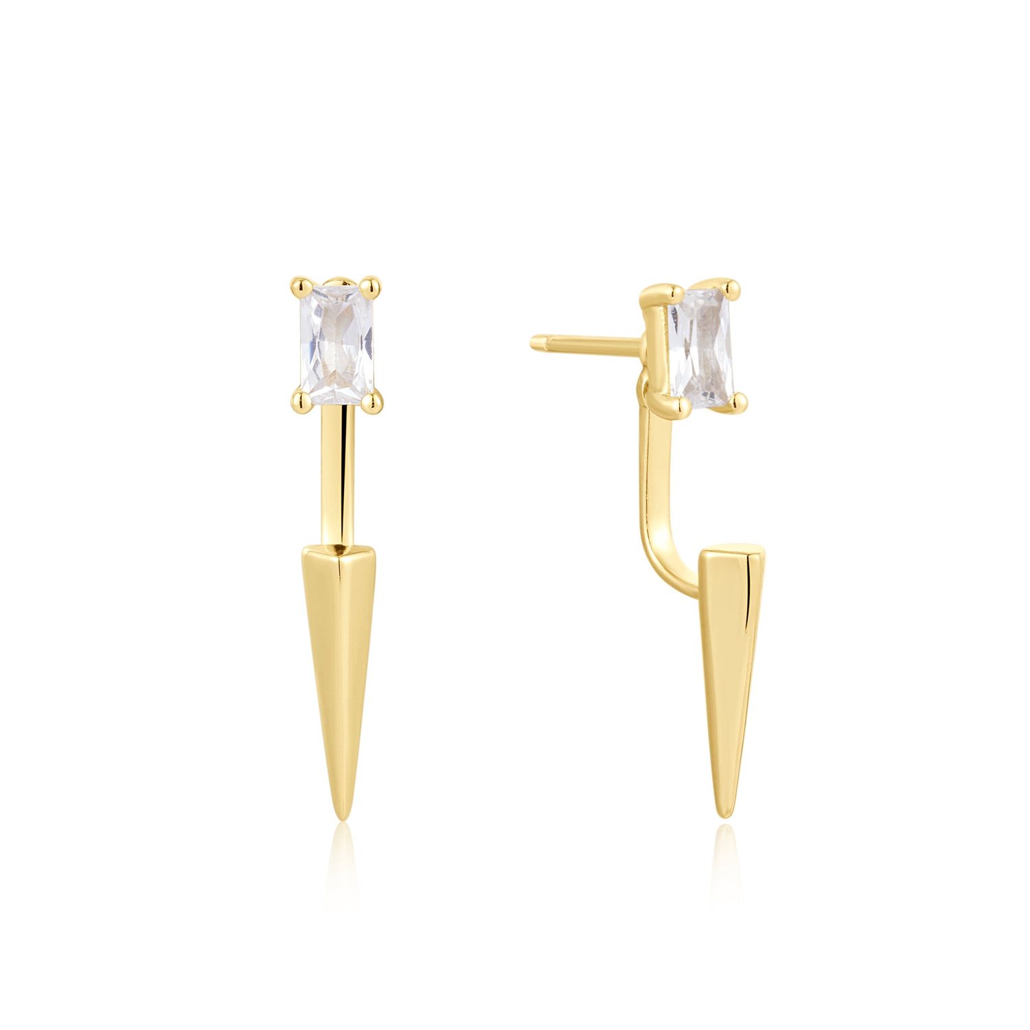 GOLD POINT STUD EAR JACKETS