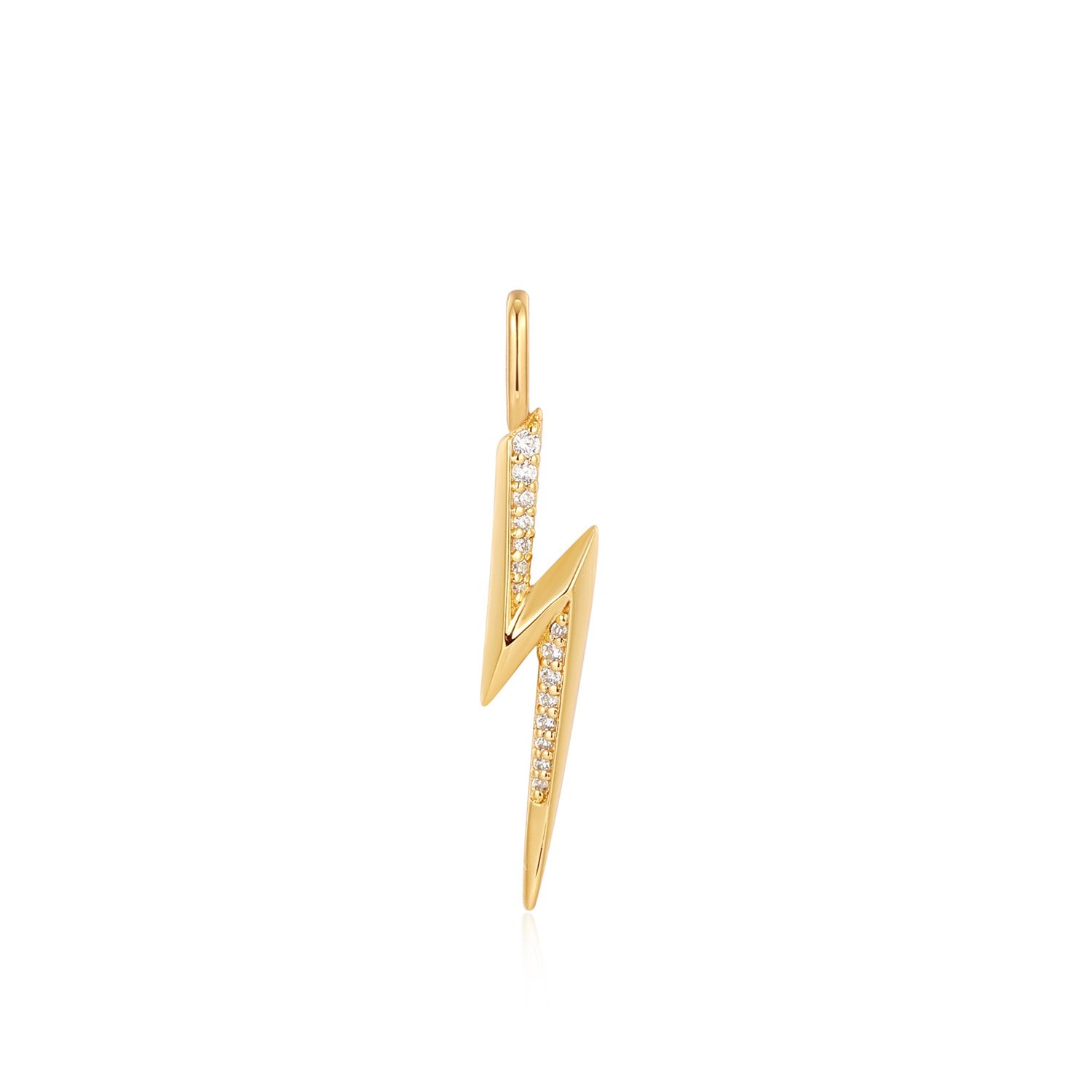 GOLD LIGHTNING CHARM