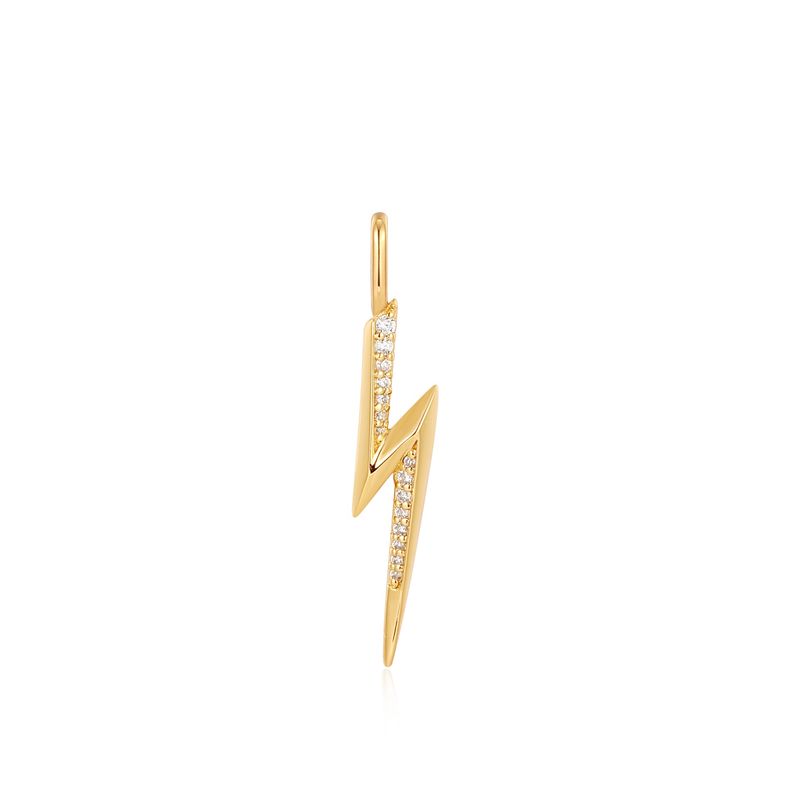 GOLD LIGHTNING CHARM