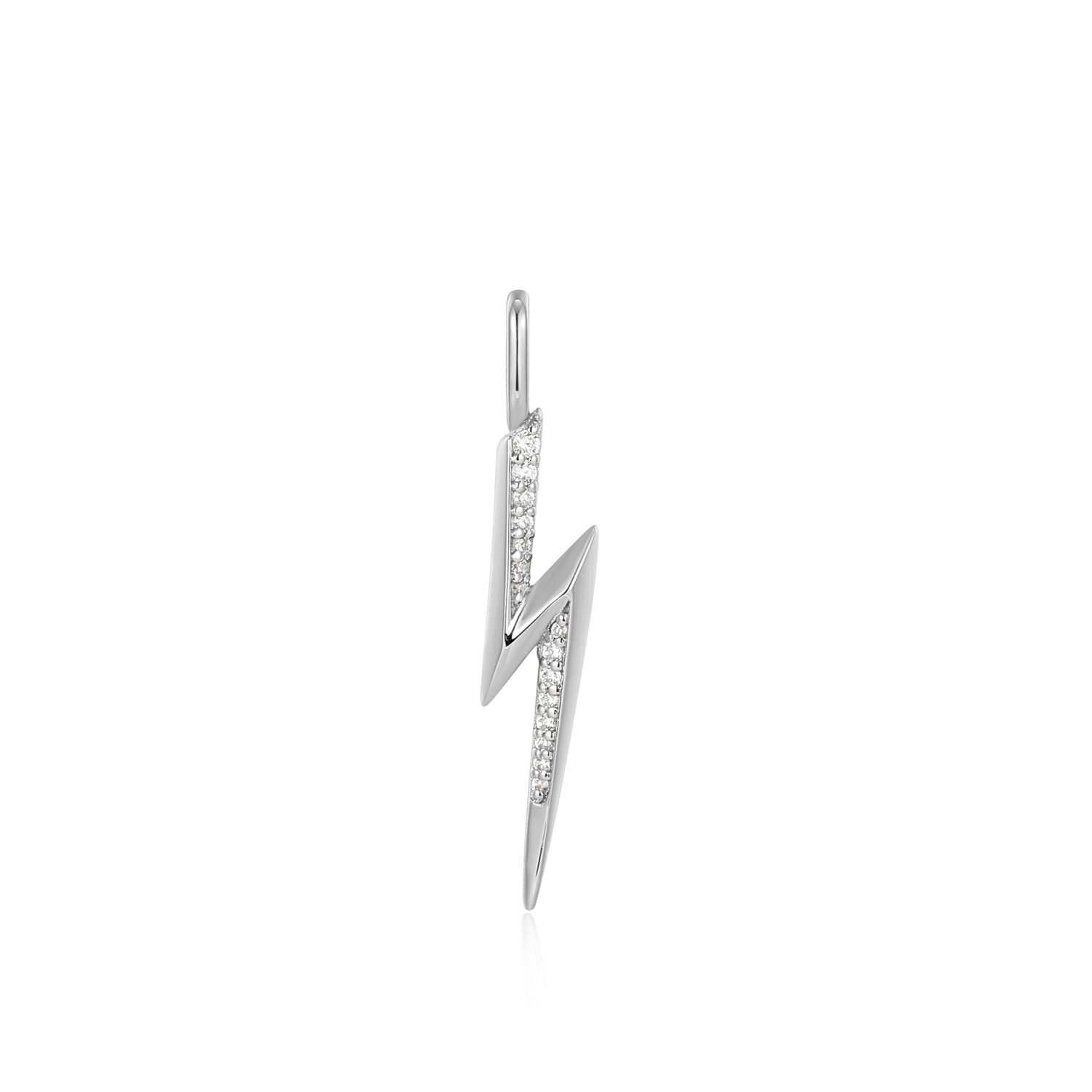 SILVER LIGHTNING CHARM