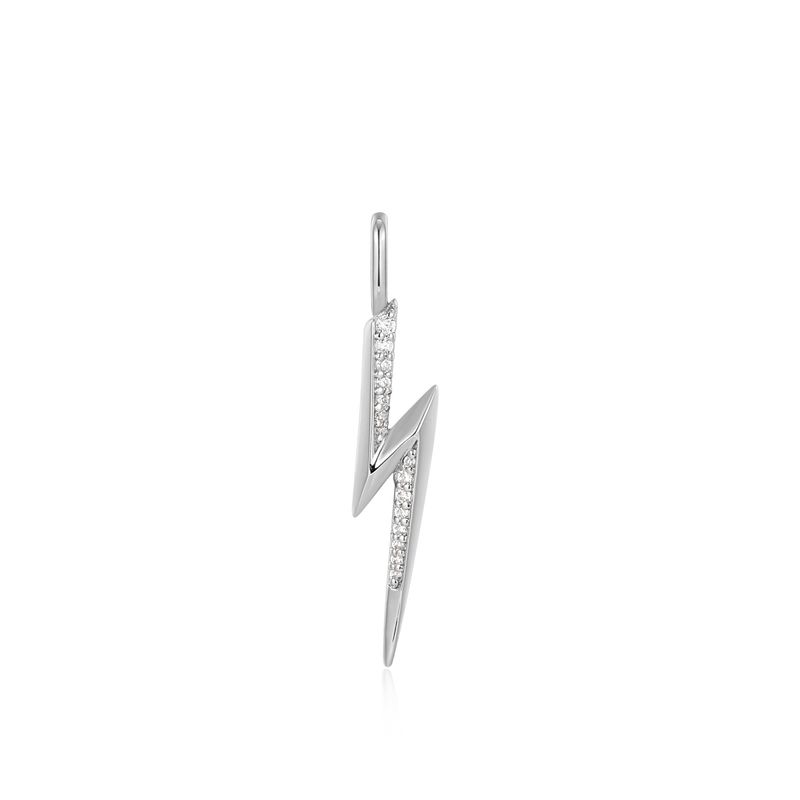 SILVER LIGHTNING CHARM