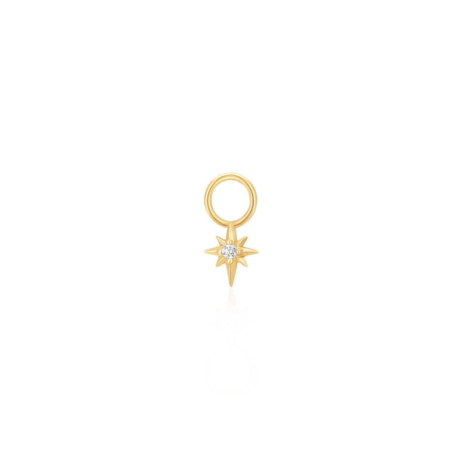 GOLD STAR EARRING CHARM