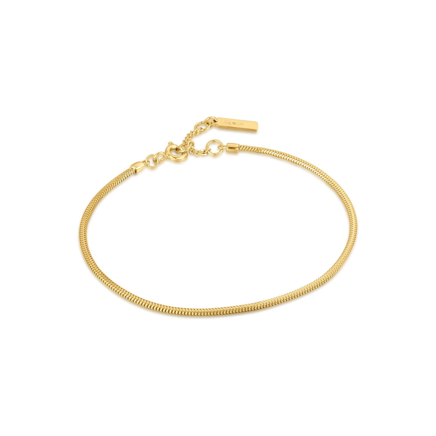 SNAKE CHAIN BRACELET Gold